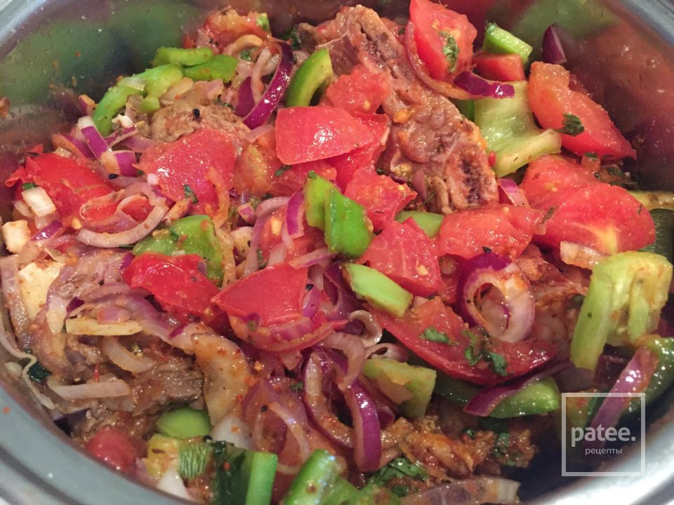 Говяжьи ребрышки в остром томатном соусе😋 - Шаг 5