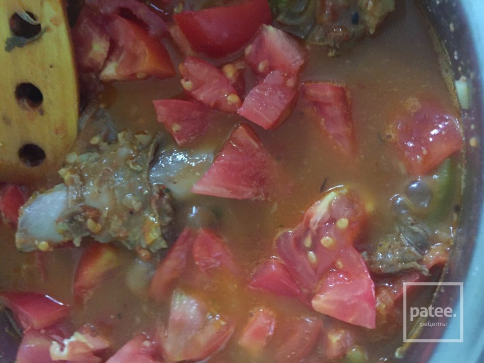 Говяжьи ребрышки в остром томатном соусе😋 - Шаг 6