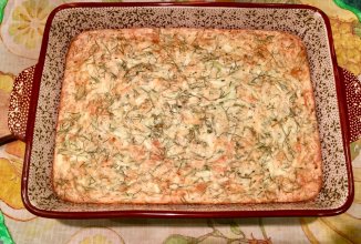 Запеканка из кабачков на сметане