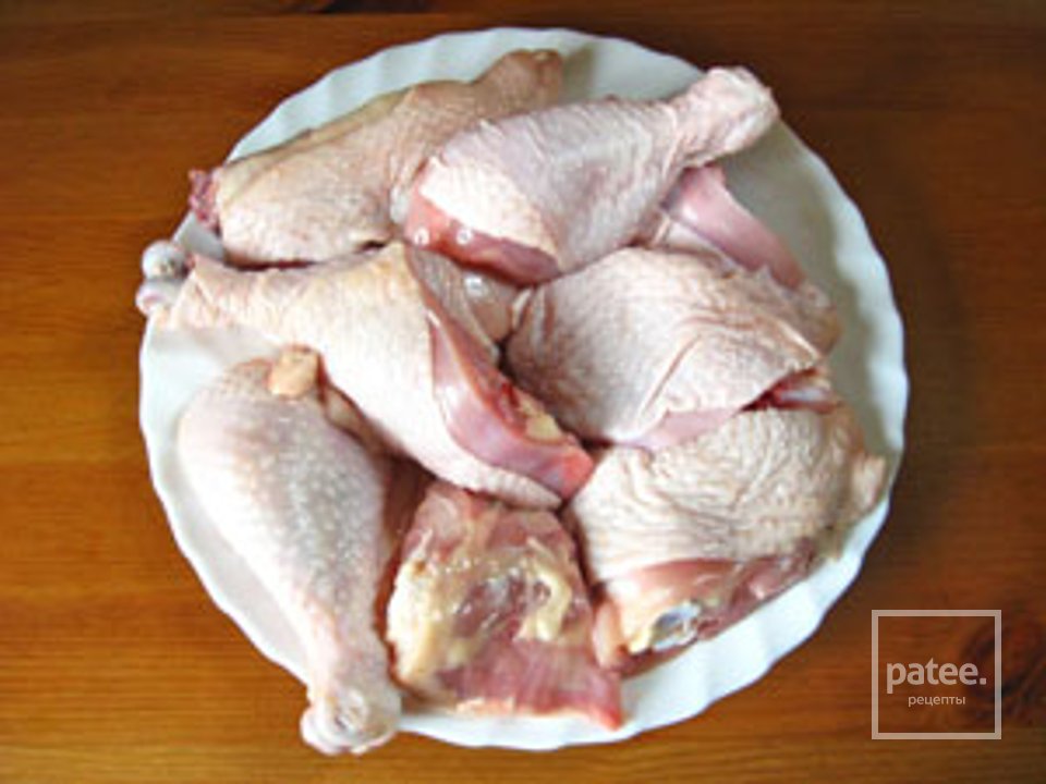 Чахохбили - Шаг 1