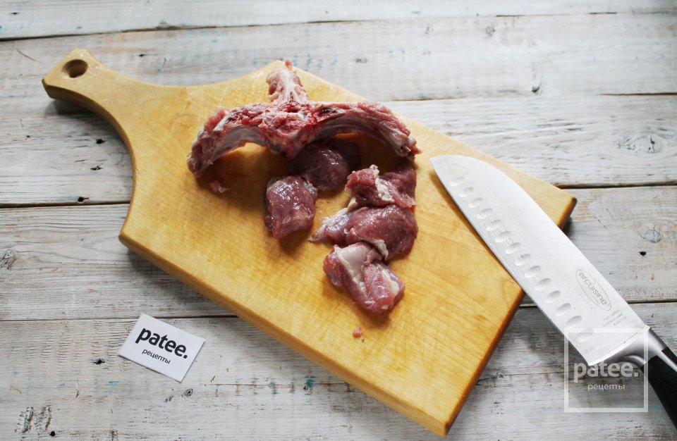 Жаркое по-домашнему из баранины с овощами - Шаг 3