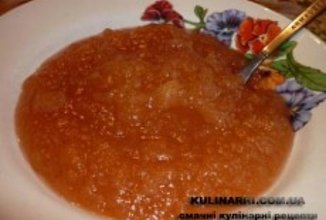 Яблучне повидло приготоване в мультиварці