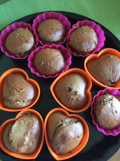 Фундучные кексы без масла - Шаг 1