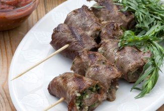 Шашлык из баранины степной