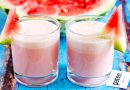 Молочный коктейль с арбузом