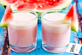 Молочный коктейль с арбузом