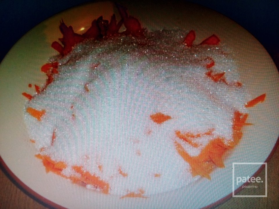 Пирог орехов обморок очный с морковним джемом - Шаг 7