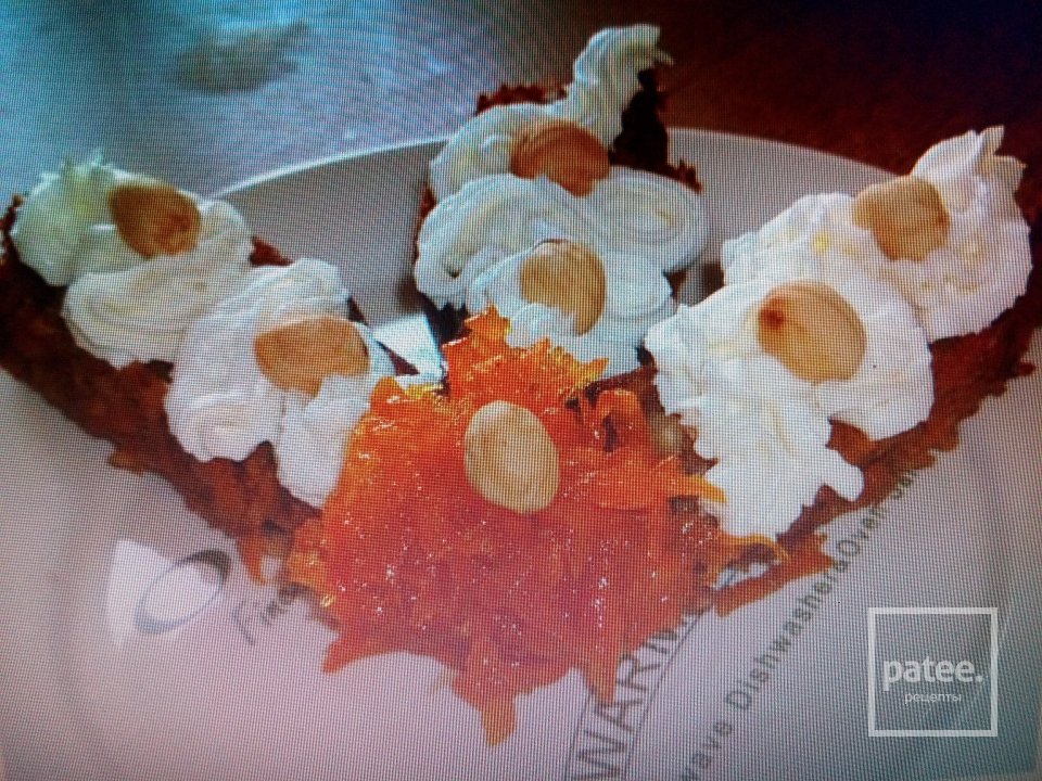 Пирог орехов обморок очный с морковним джемом - Шаг 10