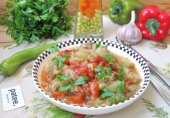 Баклажанная икра по-восточному
