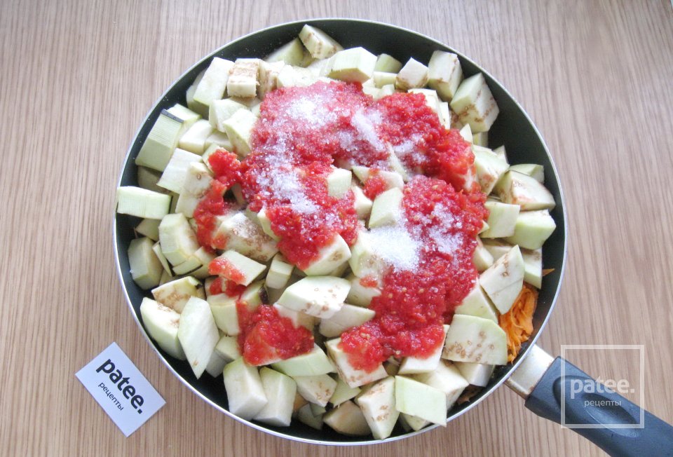 Жареная икра из баклажанов - Шаг 7