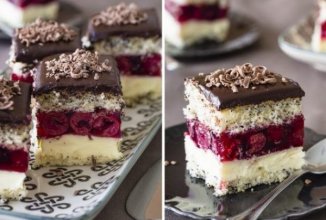 Торт «Вишневая фантазия»