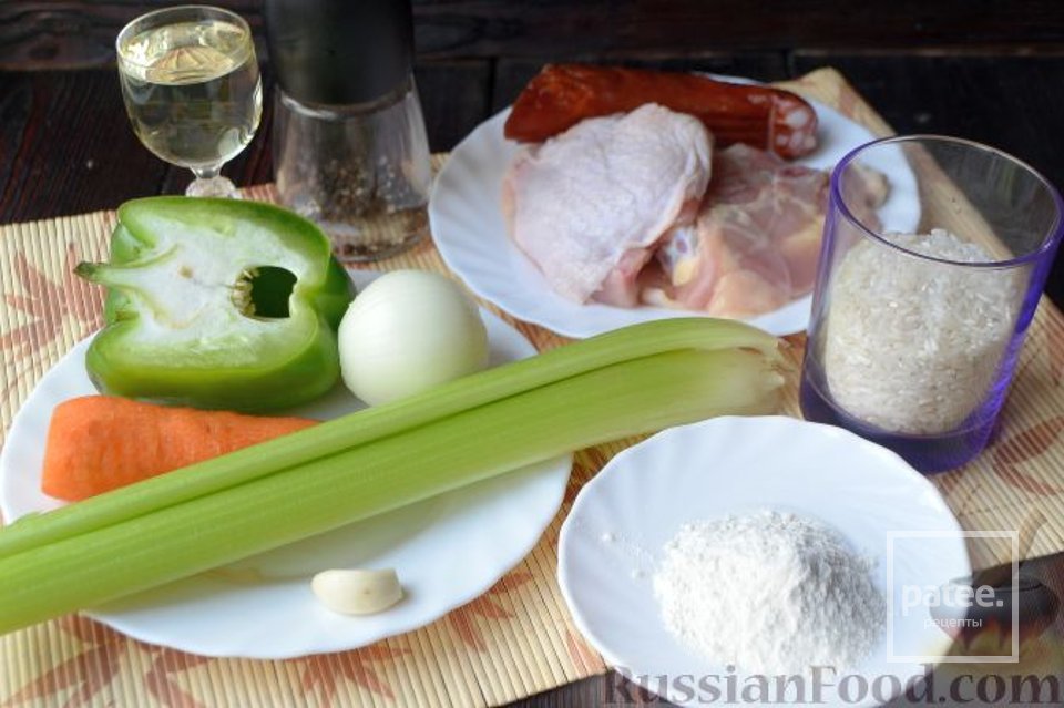 Суп "Гамбо" - Шаг 1