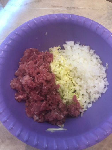 Котлеты мясные с кабачками - Шаг 3