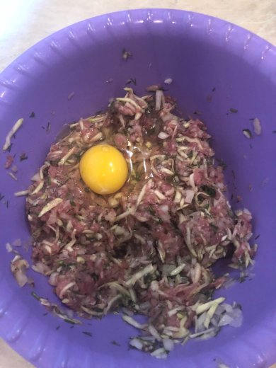 Котлеты мясные с кабачками - Шаг 5