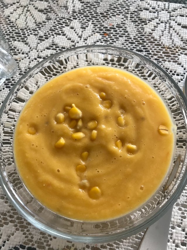 Тыквенный суп пюре