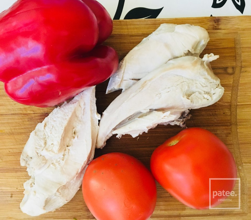 САЛАТ «НЕЗНАКОМЕЦ» - Шаг 1