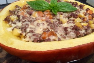 Тыква фаршированная фаршем🎃