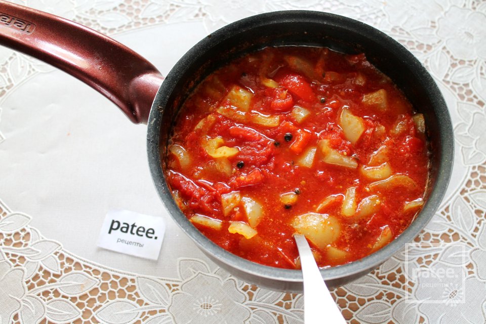 Лечо из перца с помидорами и мёдом - Шаг 11