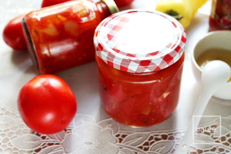 Лечо из перца с помидорами и мёдом - Шаг 14