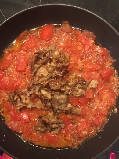 Тальятелле с курицей и овощами - Шаг 5