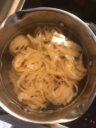 Тальятелле с курицей и овощами - Шаг 7