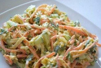 Салат «Лисичка»