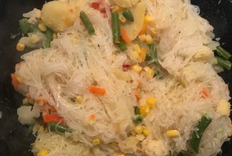 Фунчоза с овощами