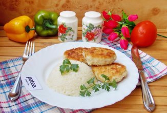 Куриные котлеты со взбитыми белками