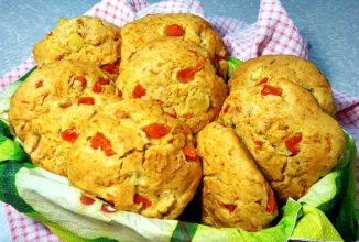 Простой и вкусный рецепт булочек c тыквой на завтрак