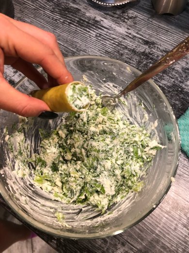 Cannelloni с рикоттой и шпинатом😋 - Шаг 1