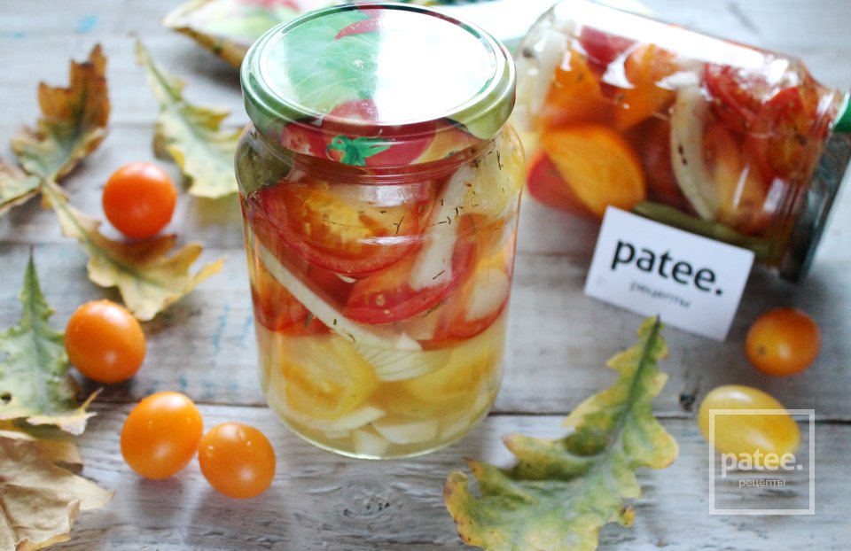 Салат из помидоров с луком на зиму - Шаг 14