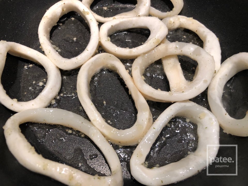 Салат с кальмаром - Шаг 4