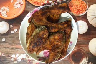 Сазан, жареный на сковороде