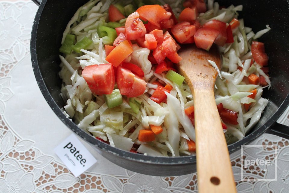 Солянка грибная с овощами на зиму - Шаг 7