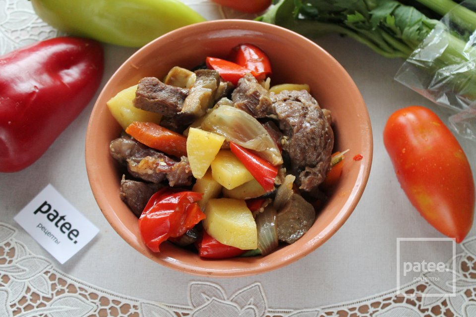 Говядина, запеченная в рукаве с овощами - Шаг 19