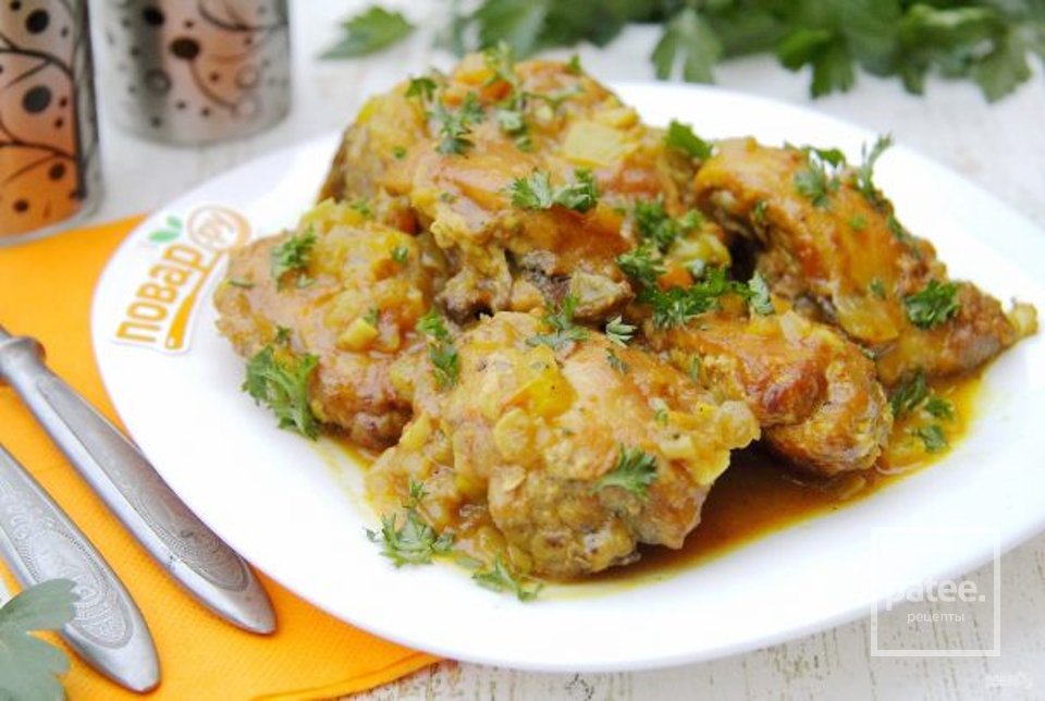 Курица карри от Джейми Оливера - Шаг 8