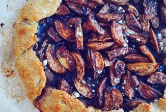 Яблочная галетта