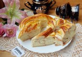 Плетеный рулет с джемом