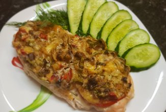 Куриное филе под "шубой"