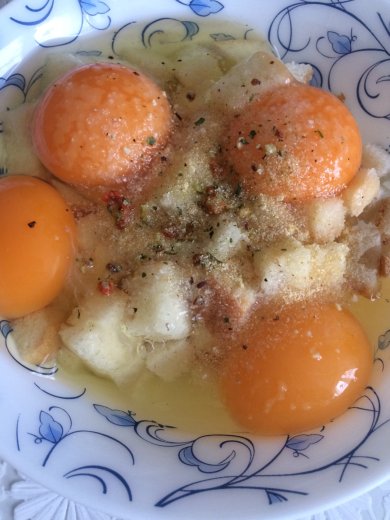 Сытный завтрак - Шаг 1