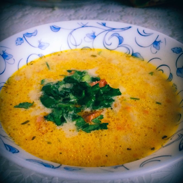 Суп «Нежный охотник»