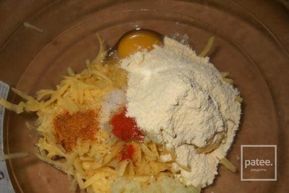 Хрусткі картопляні деруни - Шаг 10