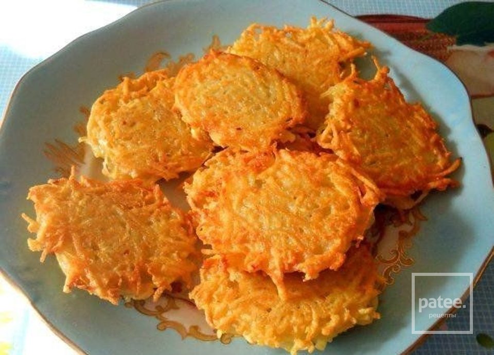 Хрусткі картопляні деруни - Шаг 14