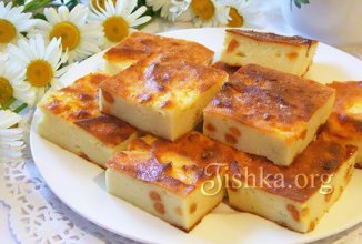 Класическая творожная запеканка