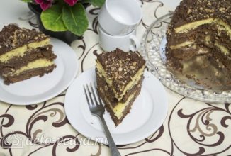 Шоколадный торт Дуэт