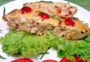 Макаронная запеканка с курицей