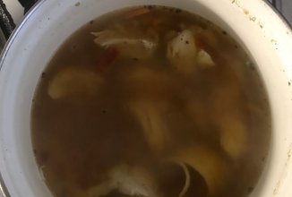 Легкий куриный суп