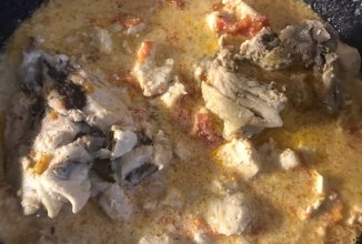 Курица в сливочном соусе