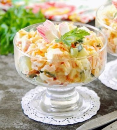 Салат «Калейдоскоп» - Шаг 1