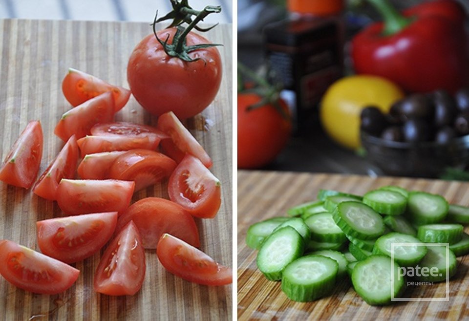 Греческий салат - Шаг 4